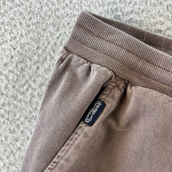 Crazy Shirts Hawaii Pants Mens Large Joggers Chocolate Dyed Beige Drawstring - Picture 6 of 15